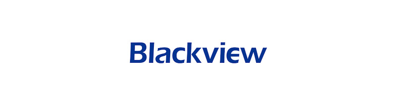 Logo de la marque de smartphones Blackview.
